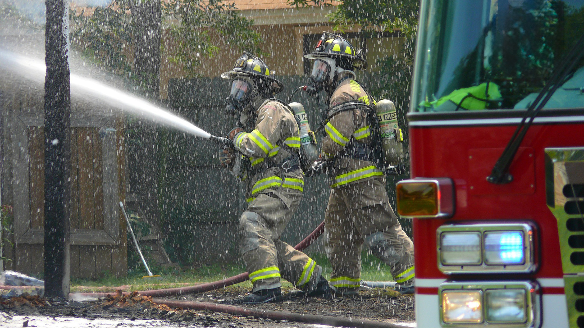 firefighters first responders