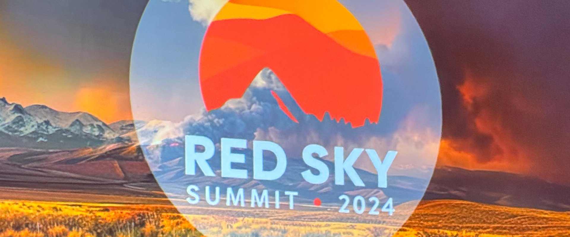 red sky summit banner
